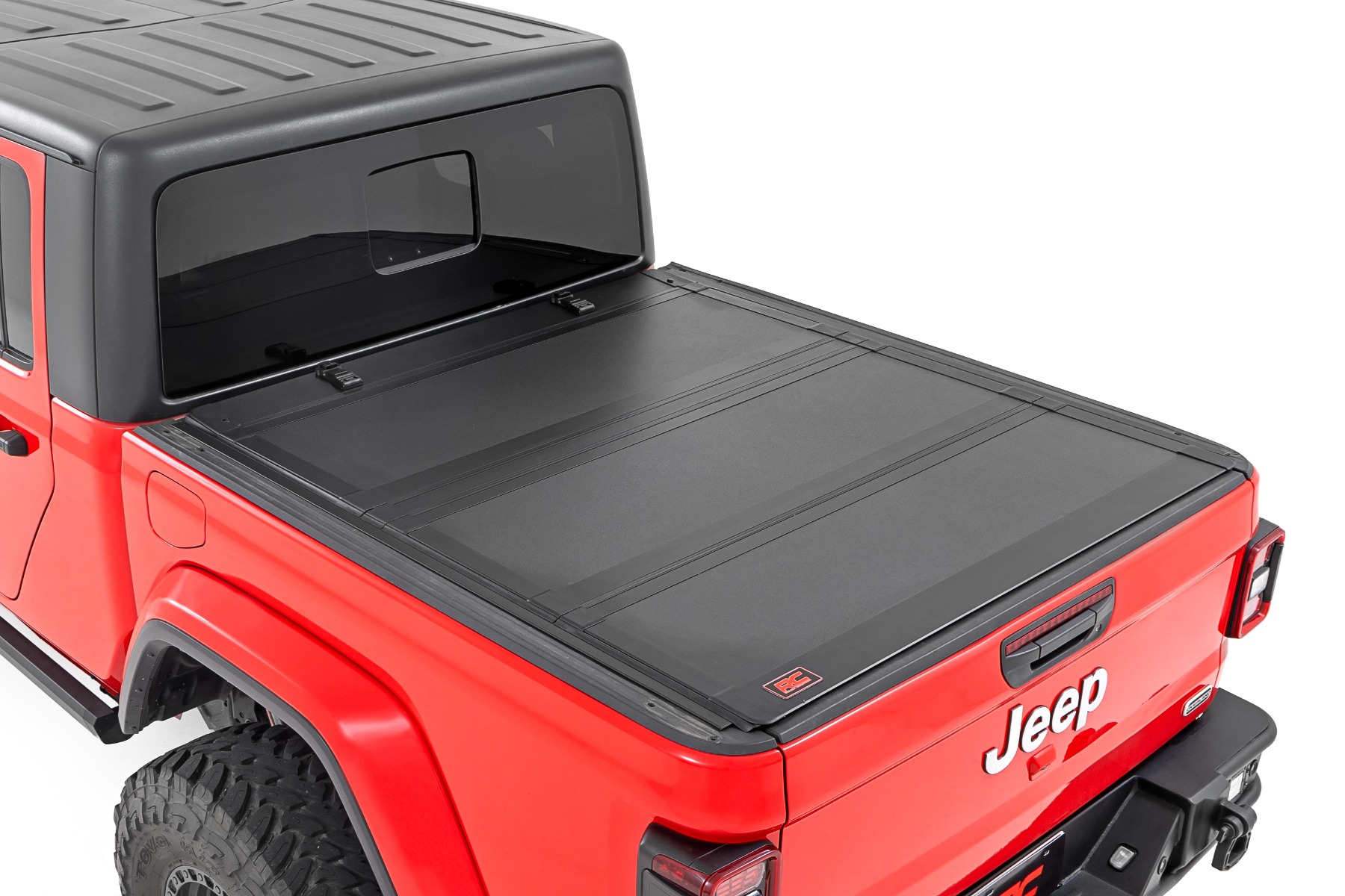 Stabile, dreifach klappbare Ladeflächenabdeckung | 5' Ladefläche | Jeep Gladiator JT 4WD (2020–2026)