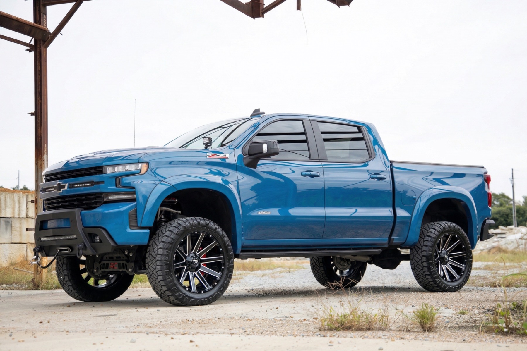 SF1 Fender Flares | GLT Glacier Blue | Chevy Silverado 1500 2WD/4WD (19-26) — Bild 5