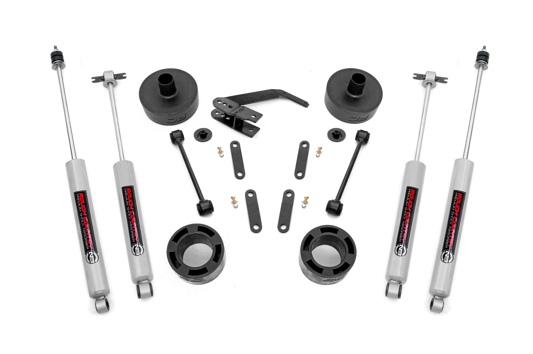 2,5-Zoll-Lift Kit | Distanzscheiben | N3 | Jeep Wrangler JK/Wrangler Unlimited (07–18)