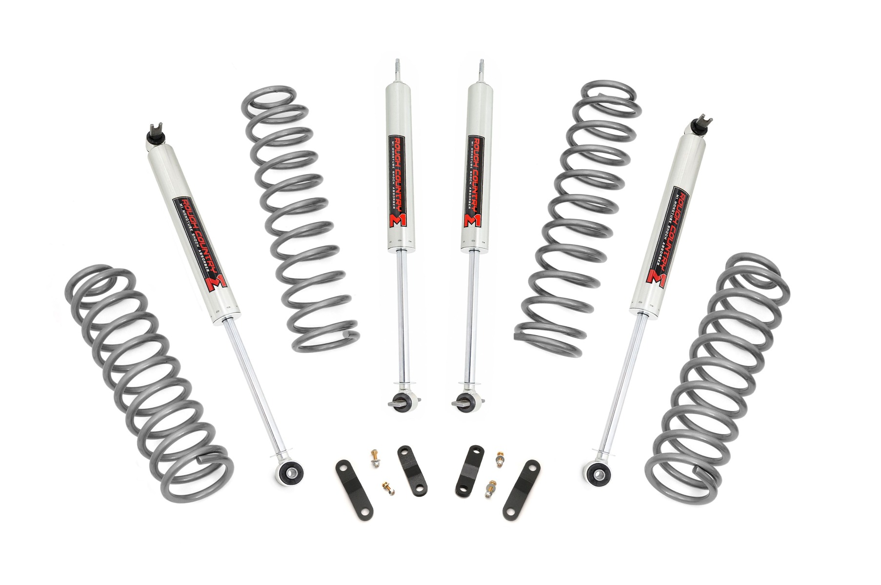 2,5-Zoll-Lift Kit | Schraubenfedern | M1 | Jeep Wrangler Unlimited 2WD/4WD (2007–2018)