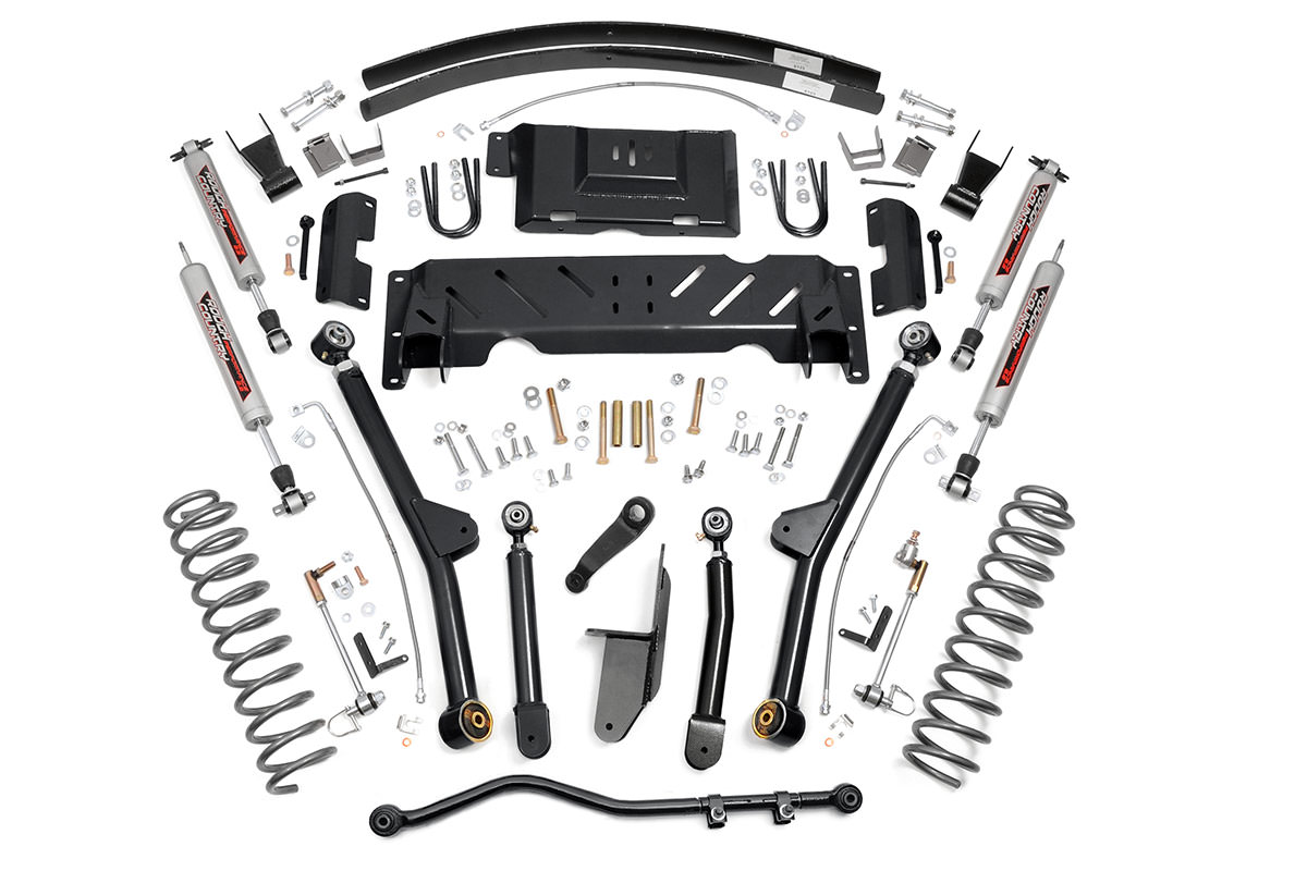 4.5 Inch Lift Kit | Long Arm | AAL | NP242 | Jeep Cherokee XJ 4WD (1984-2001) — Bild 2