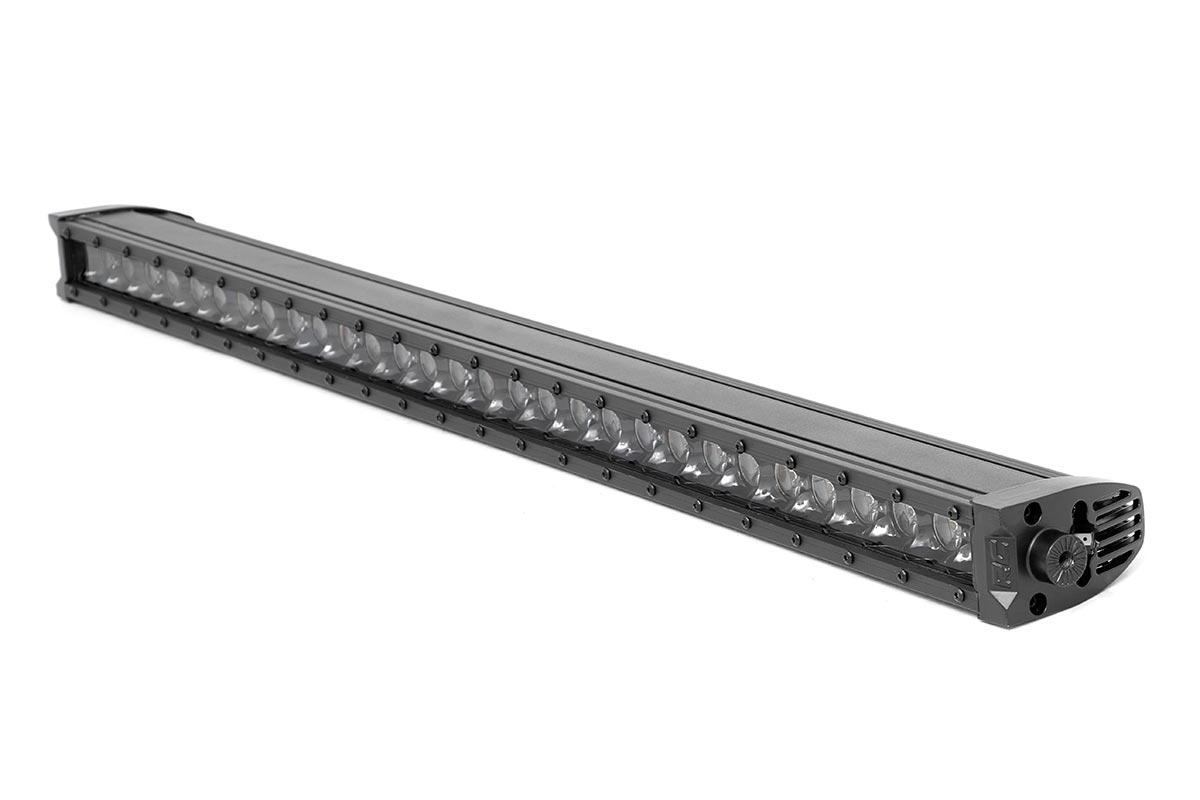 30-Zoll-LED-Lichtleiste der Black Series | Einreihig | Tageslichtweiß