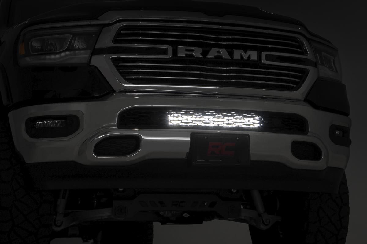 LED Light Kit | Bumper Mount | 20" Black Dual Row | Ram 1500 2WD/4WD (19-24) — Bild 5
