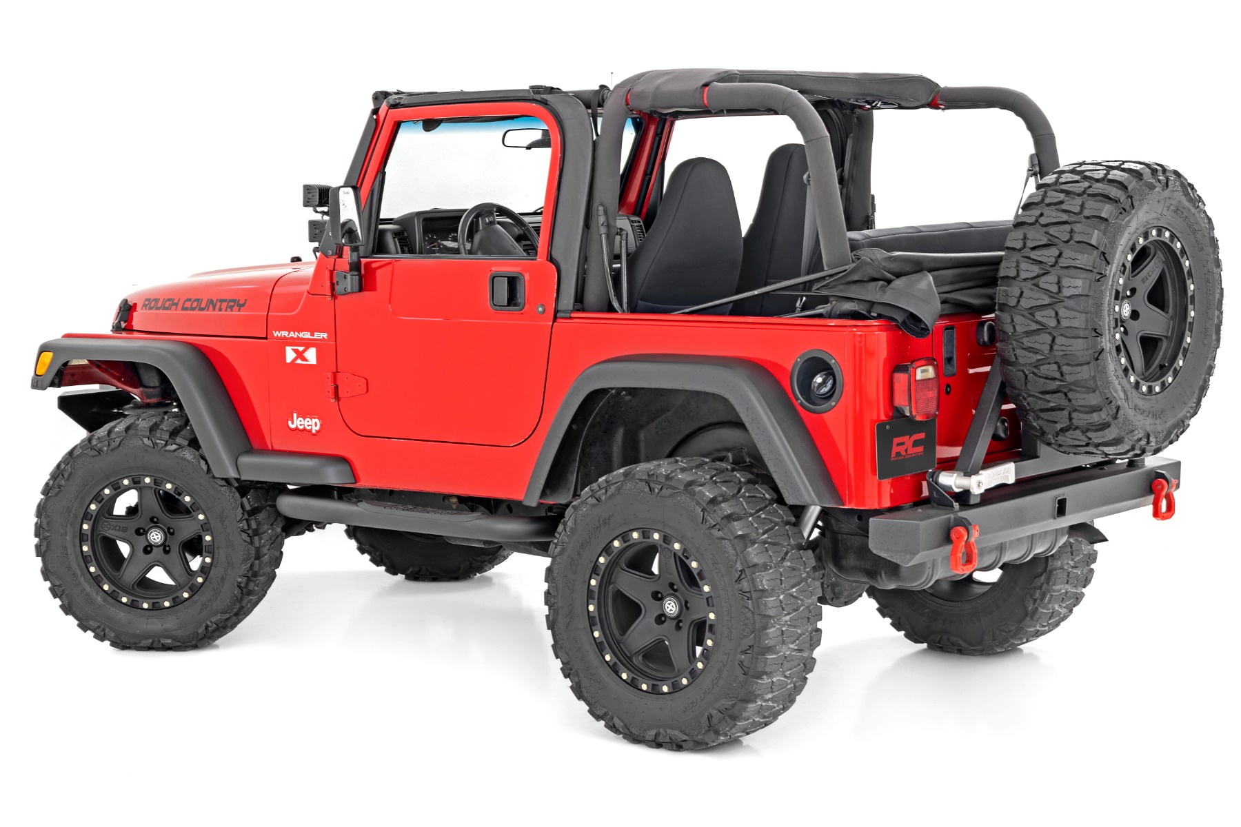 Nerf Bar | 3-Zoll-Rohr | Jeep Wrangler TJ (97–06)/Wrangler YJ (87–95) — Bild 4
