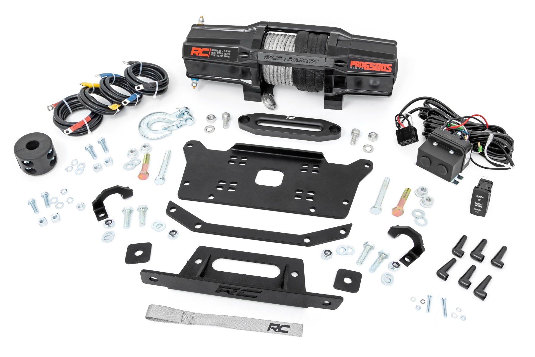 Seilwinde-Halterung | RS6500S | Honda Talon 1000