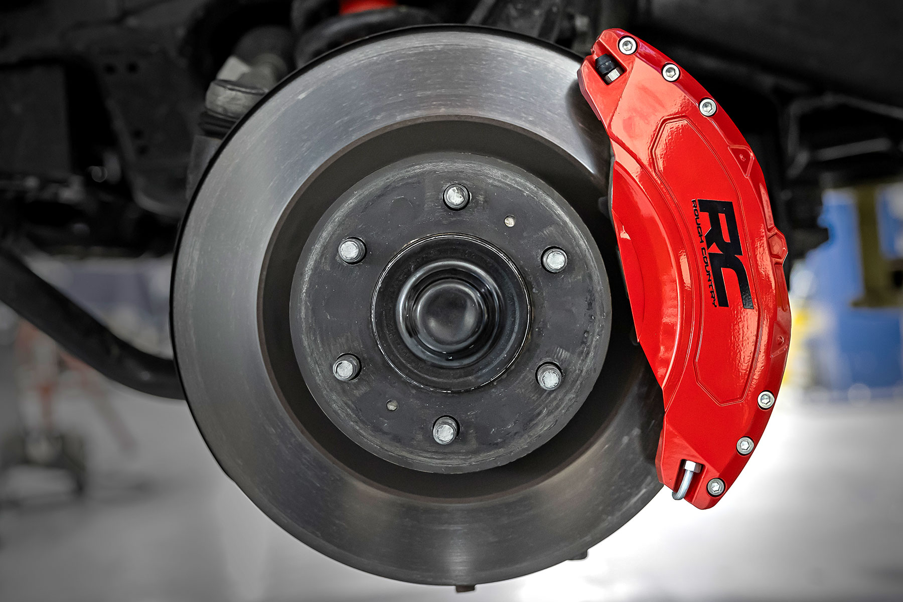 Bremssattelabdeckungen | Vorne und hinten | Rot | Toyota Tundra 2WD/4WD (2022–2026)
