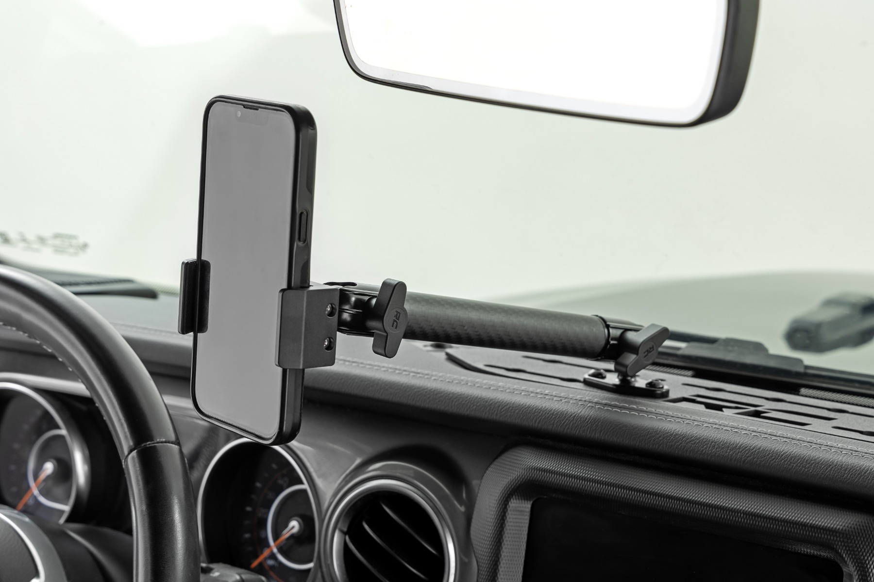 Armaturenbrett-Halterung | 8" Befestigungssatz | Jeep Gladiator JT/Wrangler JL 4WD (2018–2026)