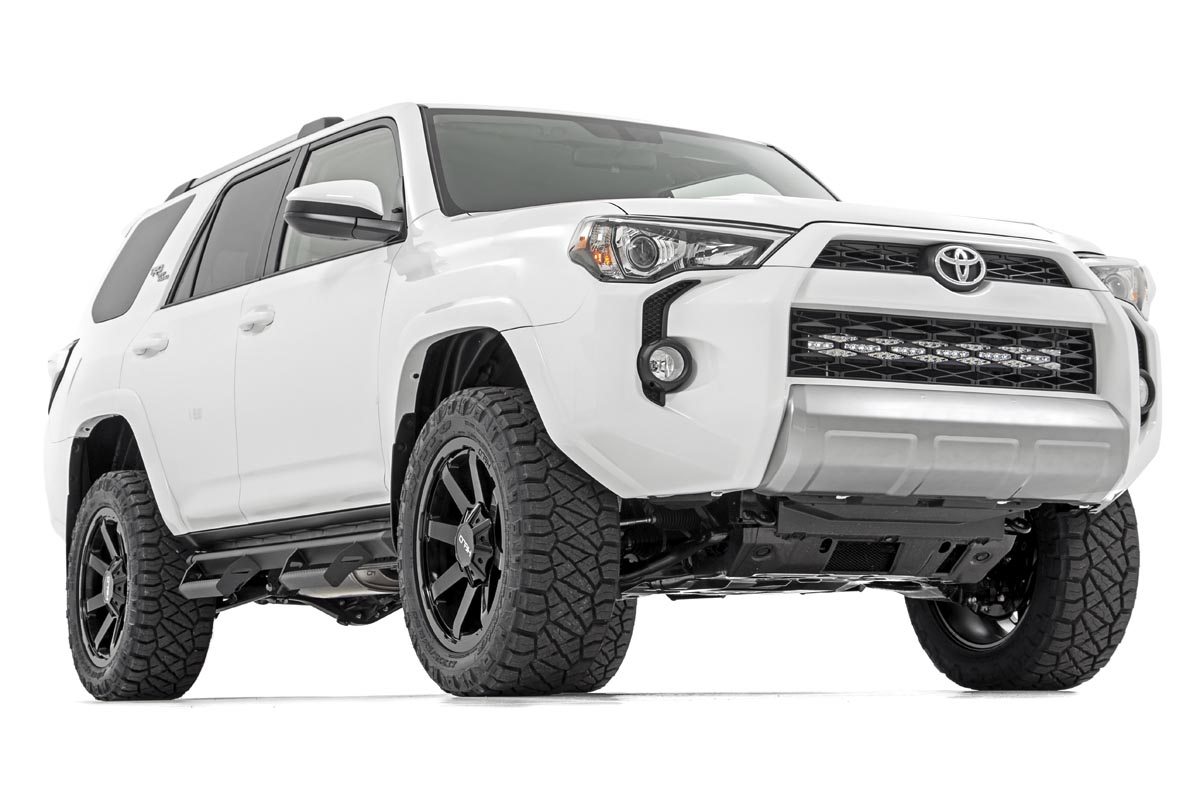 LED-Beleuchtungsset | Stoßstangenmontage | 30" Schwarz, zweireihig | Weiße Tagfahrleuchten | Toyota 4Runner (2014–2020) — Bild 4