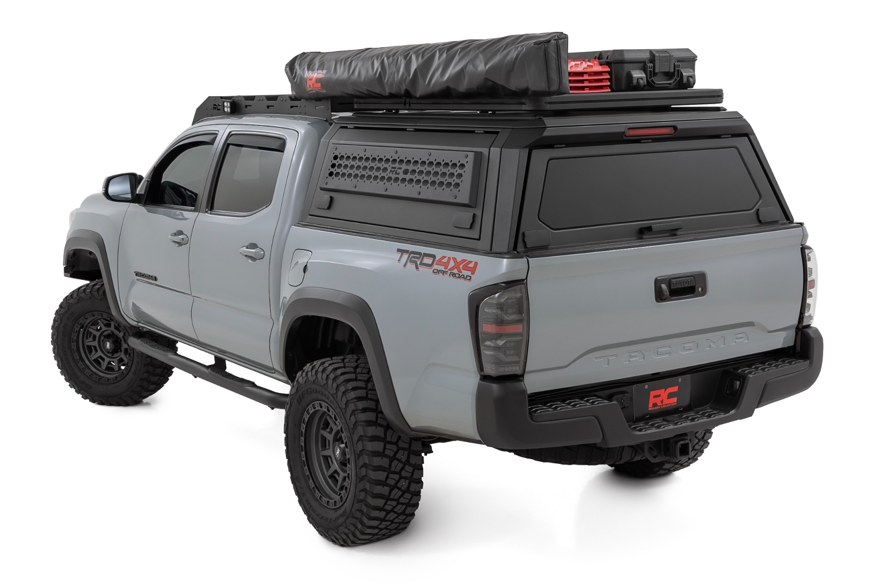 Trittrohre | 3-Zoll-Rohr | Doppelkabine | Toyota Tacoma 2WD/4WD (2005–2023) — Bild 2