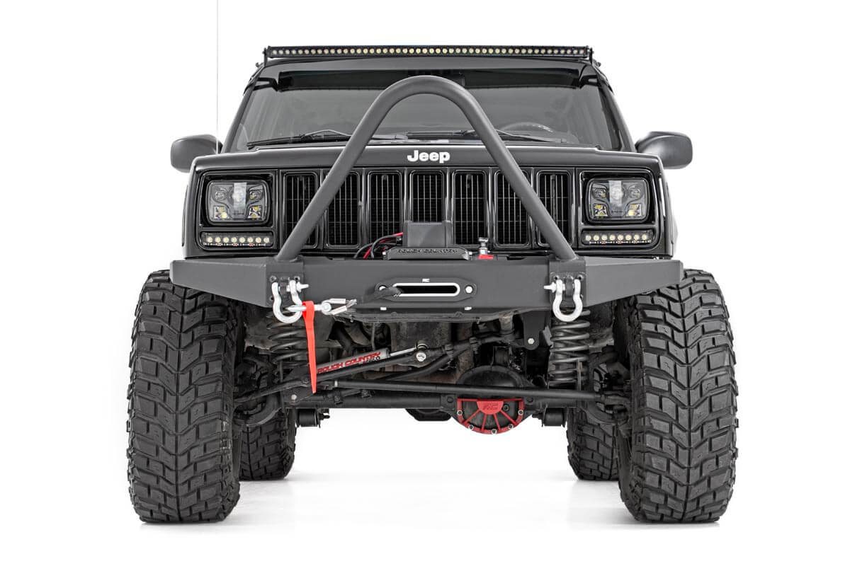 Front-Stoßstange für die Seilwinde | Jeep Cherokee XJ 2WD/4WD (1984–2001) — Bild 2