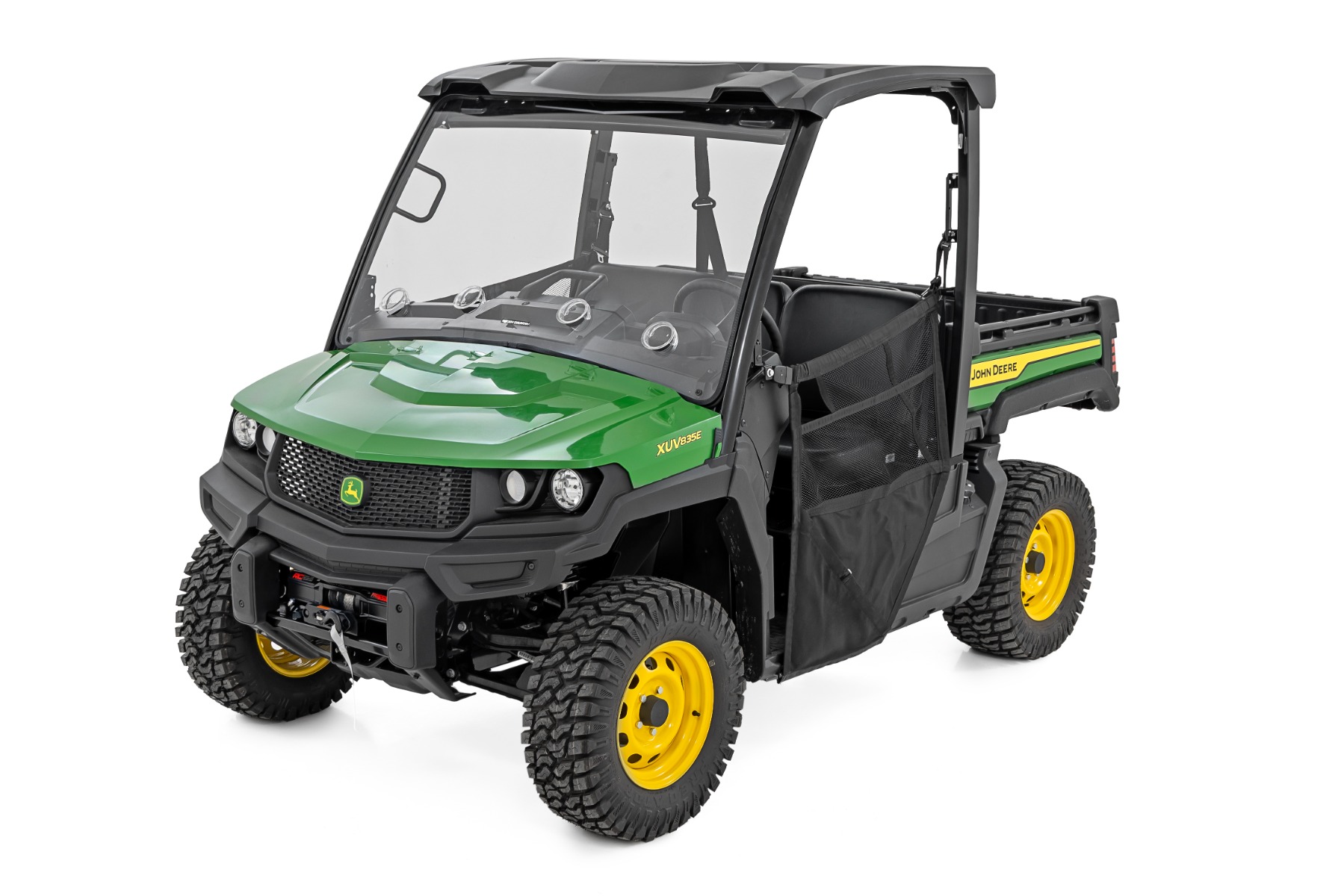 Belüftete Vollwindschutzscheibe | Kratzfest | John Deere Gator XUV 835 — Bild 5