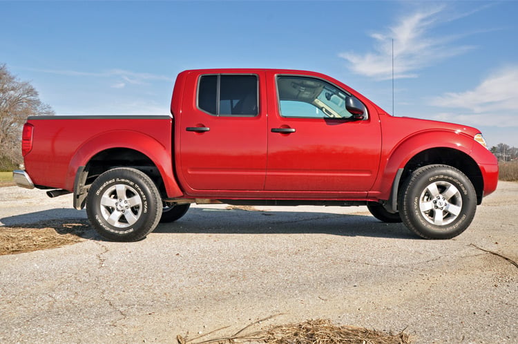 2,5-Zoll-Leveling Kit | Rote Distanzscheiben | Nissan Frontier (05–26)/Xterra (05–15) — Bild 7