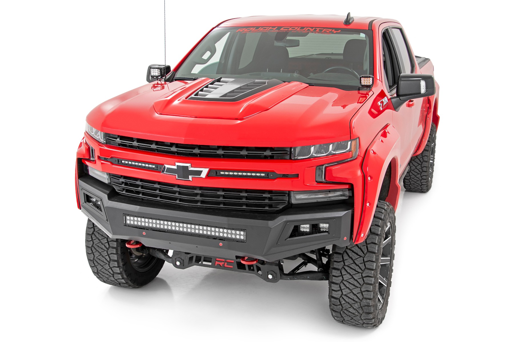 LED-Beleuchtungsset | Einbau in die Seitenleiste | 3" OSRAM | Breitstrahl | Chevy Silverado 1500 (19–26) — Bild 4