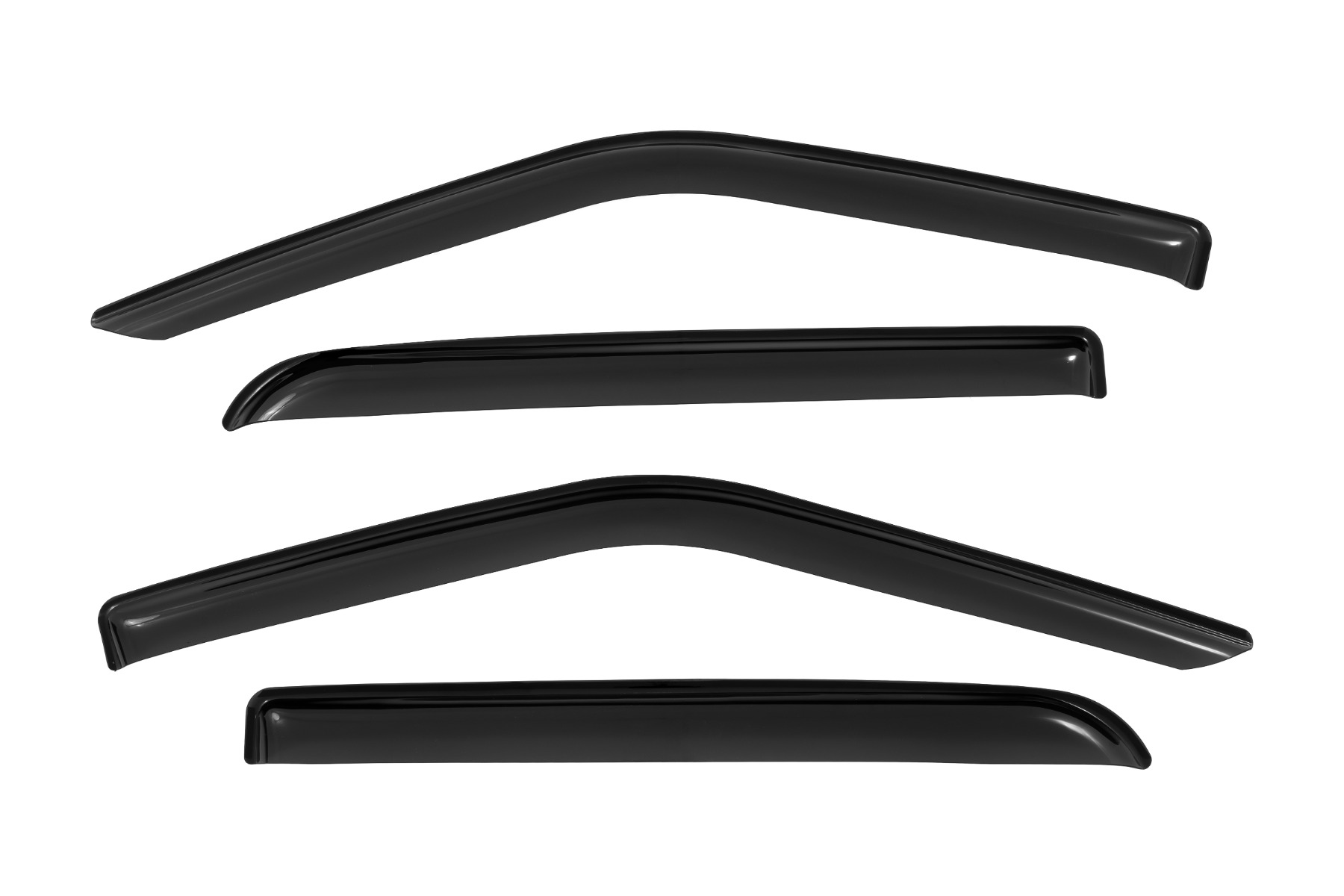 Seitenfenster-Windabweiser | Aufklebbarer Regenschutz | Ford F-150/Lightning/F-250/F-350/Raptor (15–26) — Bild 3