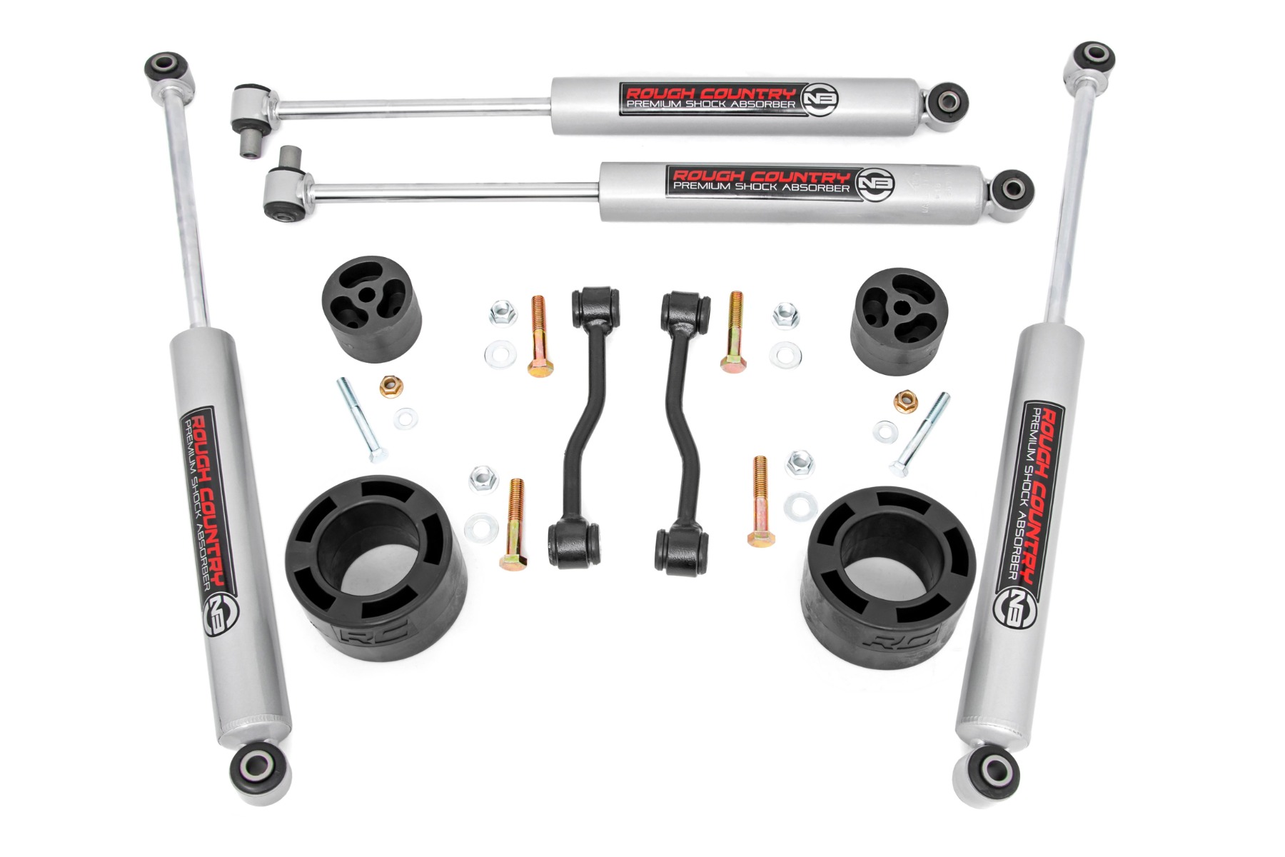 2,5-Zoll-Leveling Kit | Distanzscheiben | N3 | Jeep Gladiator JT 4WD (2020–2023)