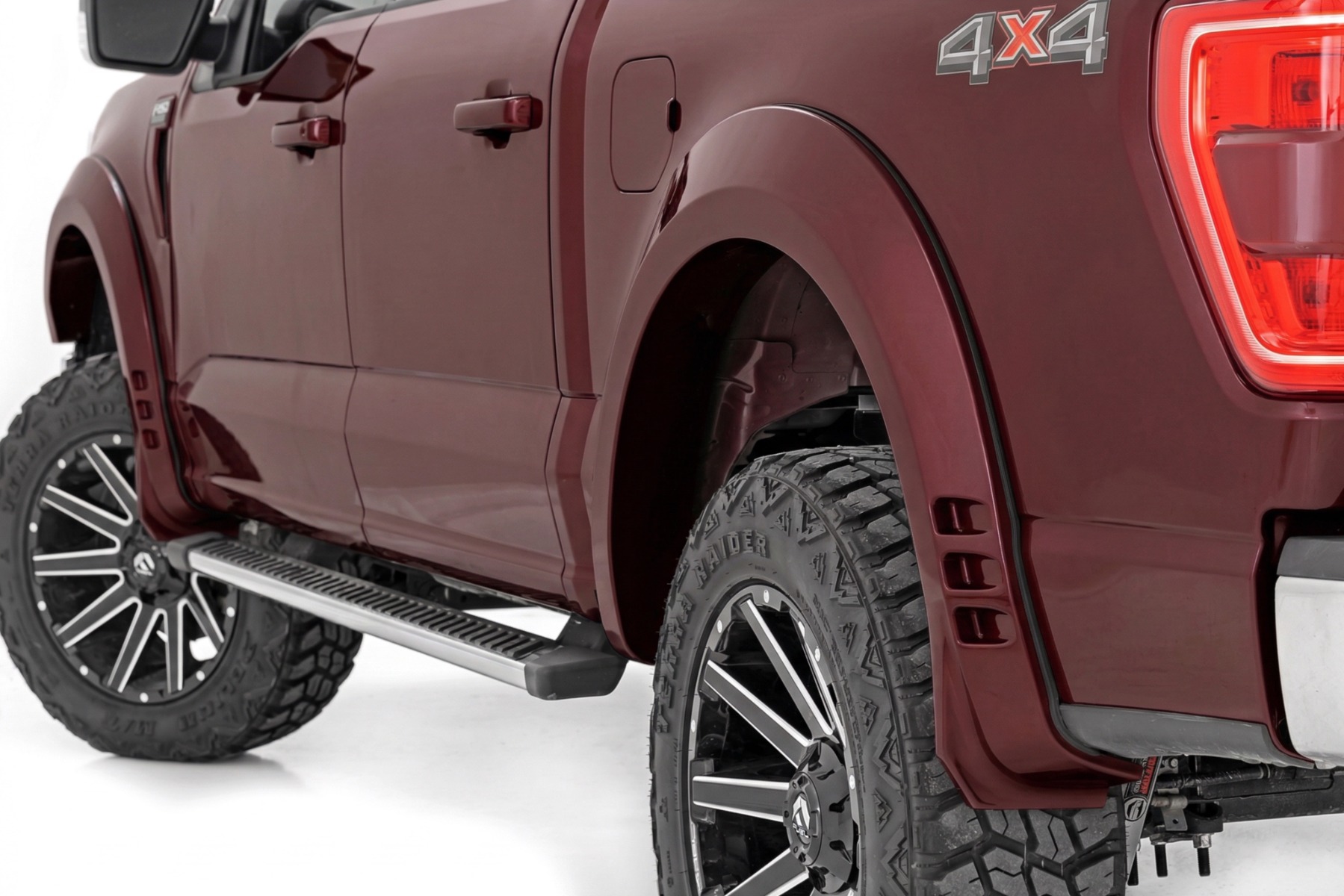 SF1 Kotflügelverbreiterungen | E2 Magma Red | Ford F-150 2WD/4WD (2021–2026)