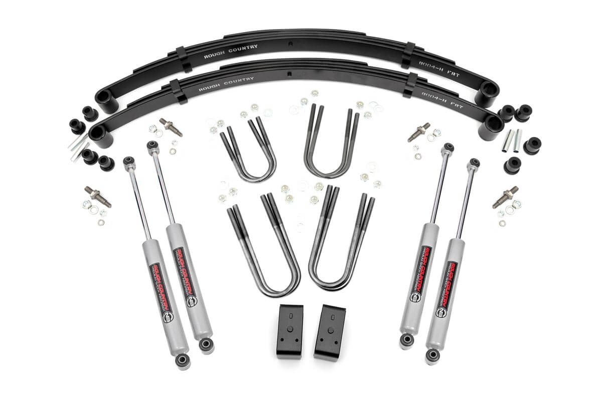 3-Zoll-Lift Kit | Hintere Distanzblöcke | Jeep Grand Wagoneer/J10 Truck/J20 Truck/Wagoneer 4WD