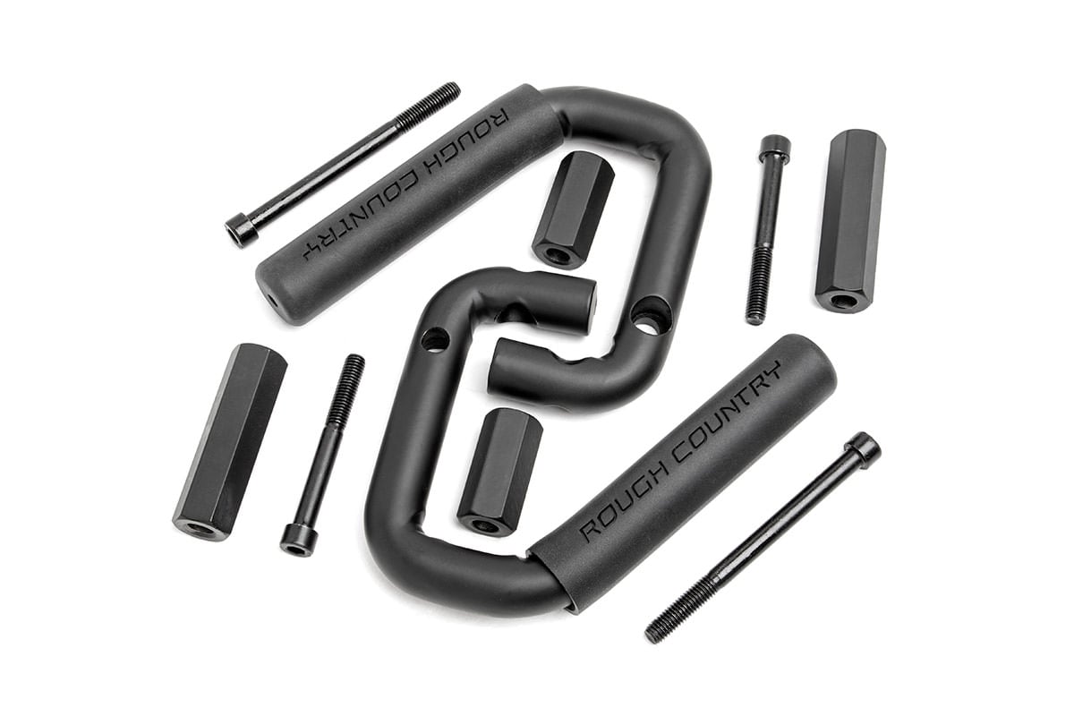 Haltegriffe | Stahl | Vorne | Schwarz | Jeep Wrangler JK/Wrangler Unlimited (07–18)