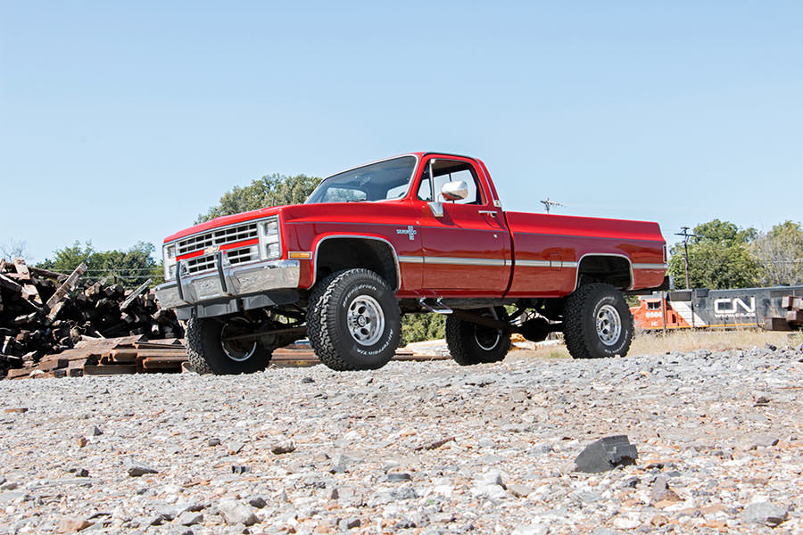 4-Zoll-Lift Kit | 52-Zoll-Hinterachsfedern | Chevy/GMC C10/K10 Pickup & SUV/K5 Blazer (73–76) — Bild 2