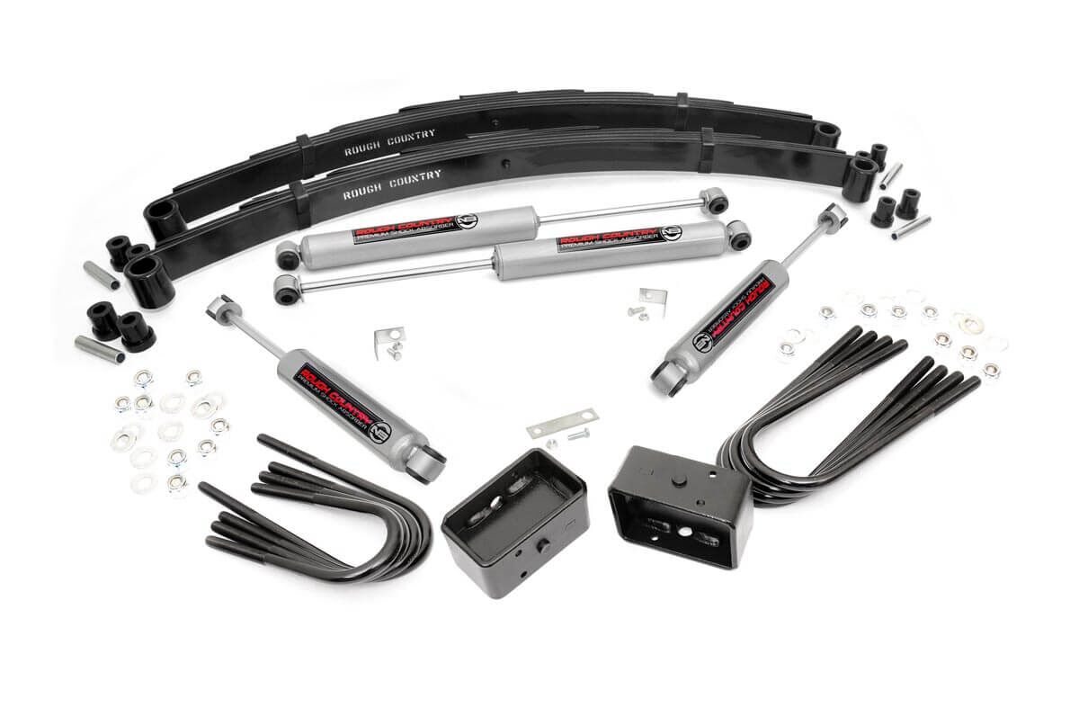 2-Zoll-Lift Kit | RR-Distanzblöcke | Chevy Half-Ton Suburban/K5 Blazer 4WD (88–91)