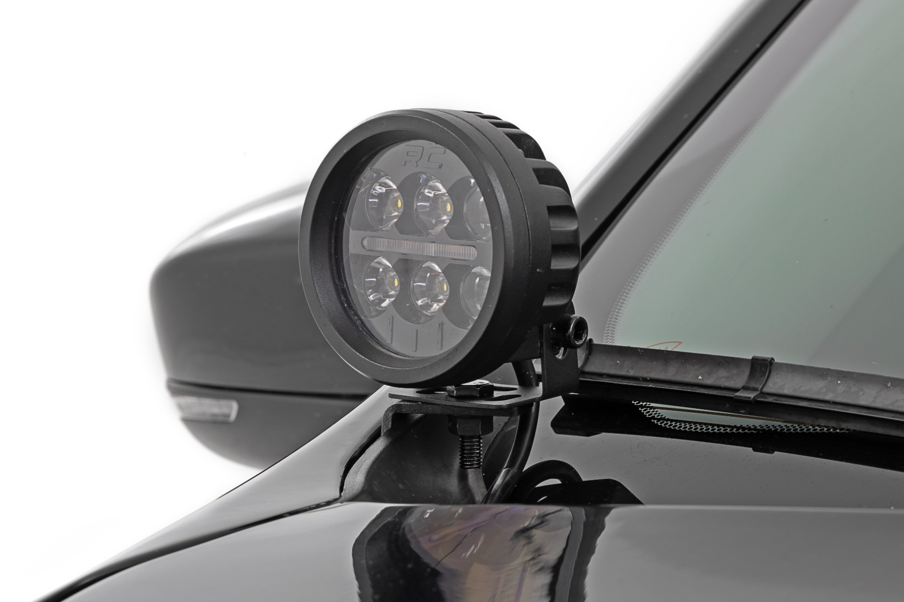 LED-Beleuchtungsset | Grabenmontage | 2" Schwarz, Paar | Flutlicht | Jeep Cherokee KL (14–21) — Bild 2