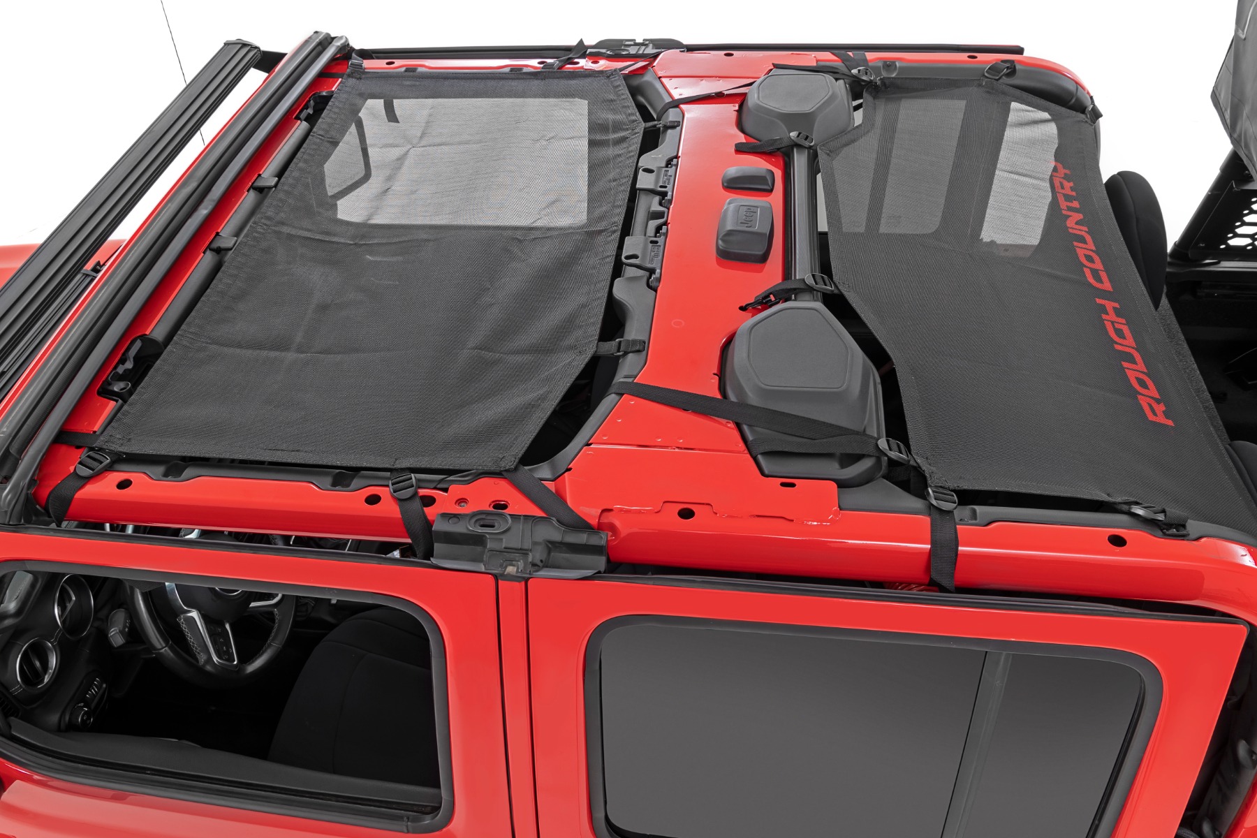 Mesh-Bikini-Oberteil Plus | Schwarz | Jeep Gladiator JT 4WD (2020–2024) — Bild 2