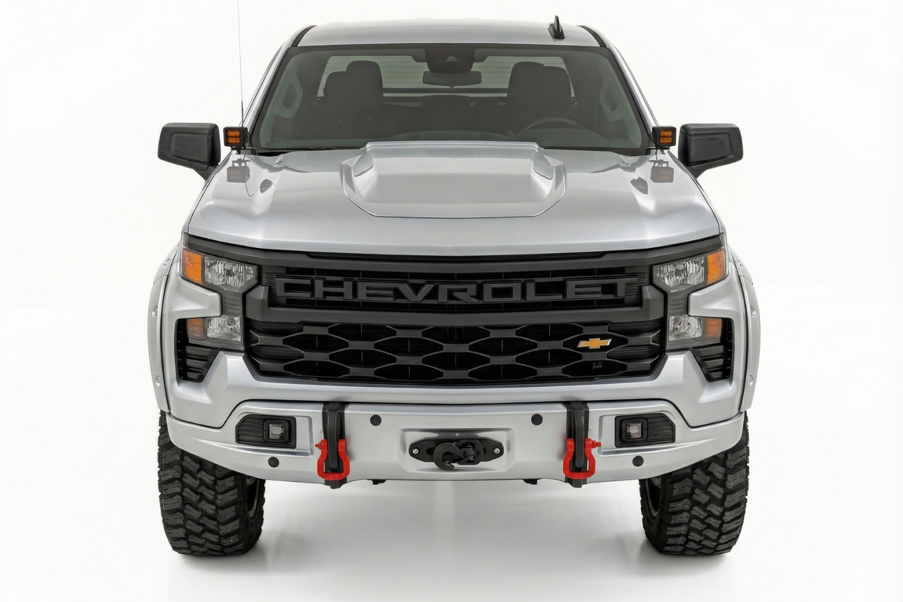 Bumper Cover | GAN Silver Ice Metallic | Chevy Silverado 1500 2WD/4WD (23-26) — Bild 2