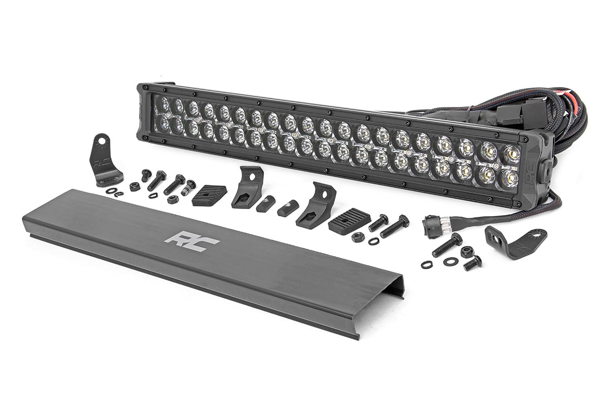 20 Inch Black Series LED Light Bar | Dual Row | Cool White DRL — Bild 7