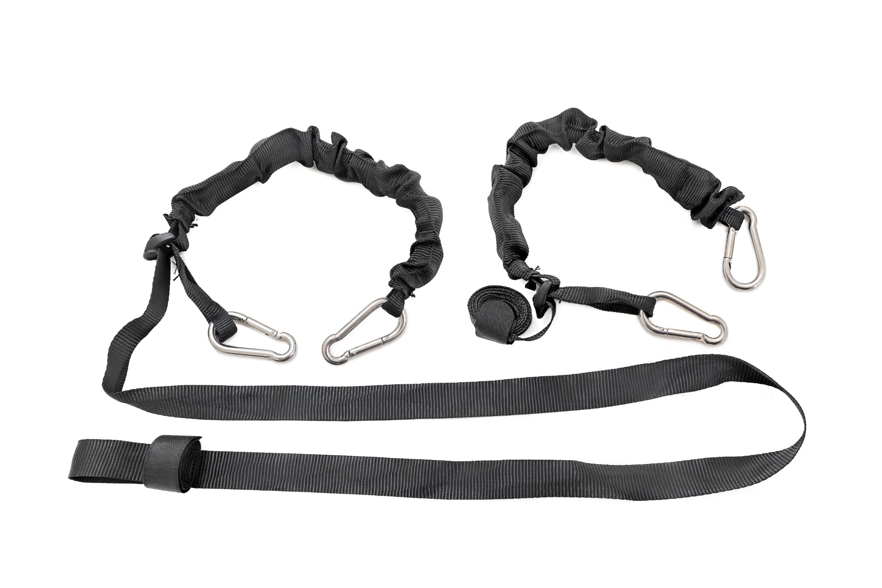 Elastische Bänder | Karabiner-Endstücke | 1" X  | Paar