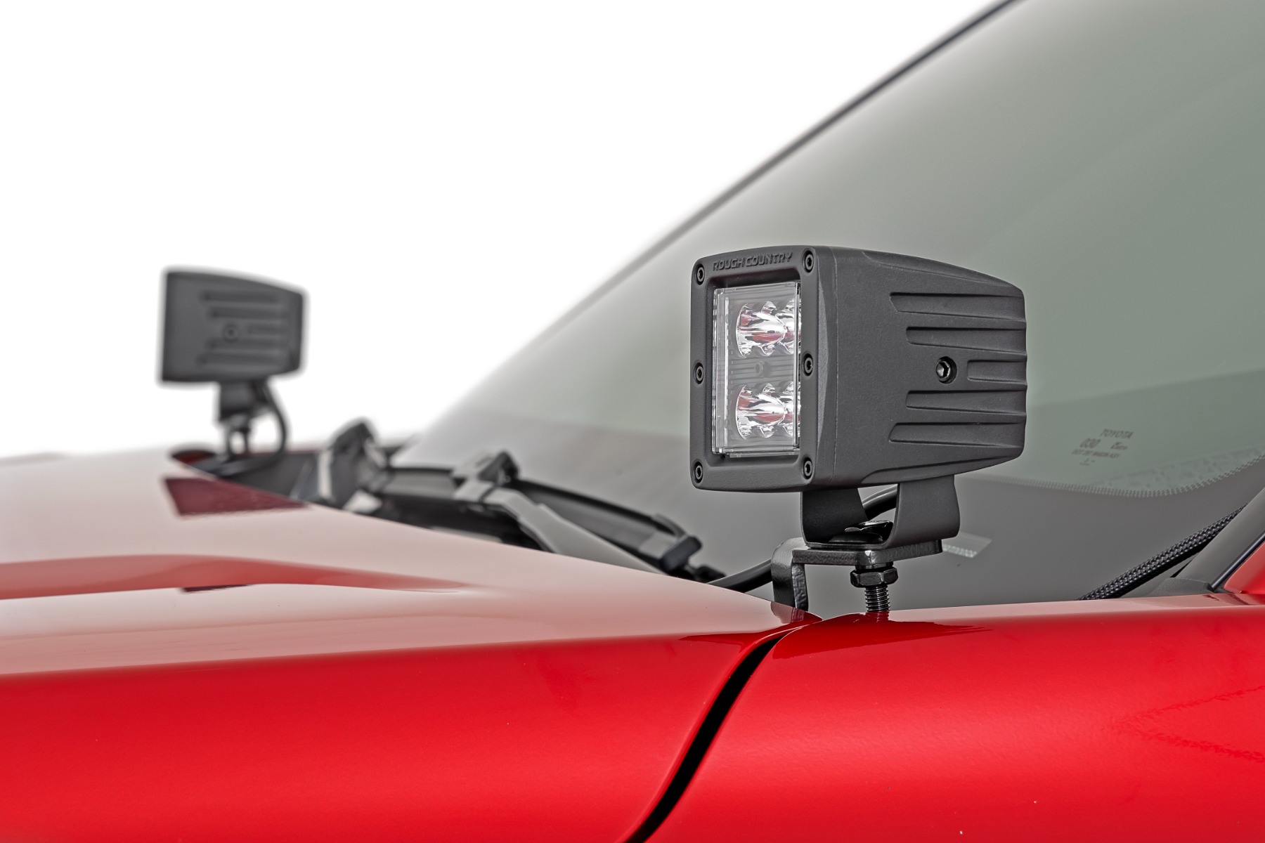 LED-Beleuchtungsset | Einbau in die Rinne | 2 Zoll Schwarz, Paar | Flutlicht | Toyota Tacoma (24–26) — Bild 4
