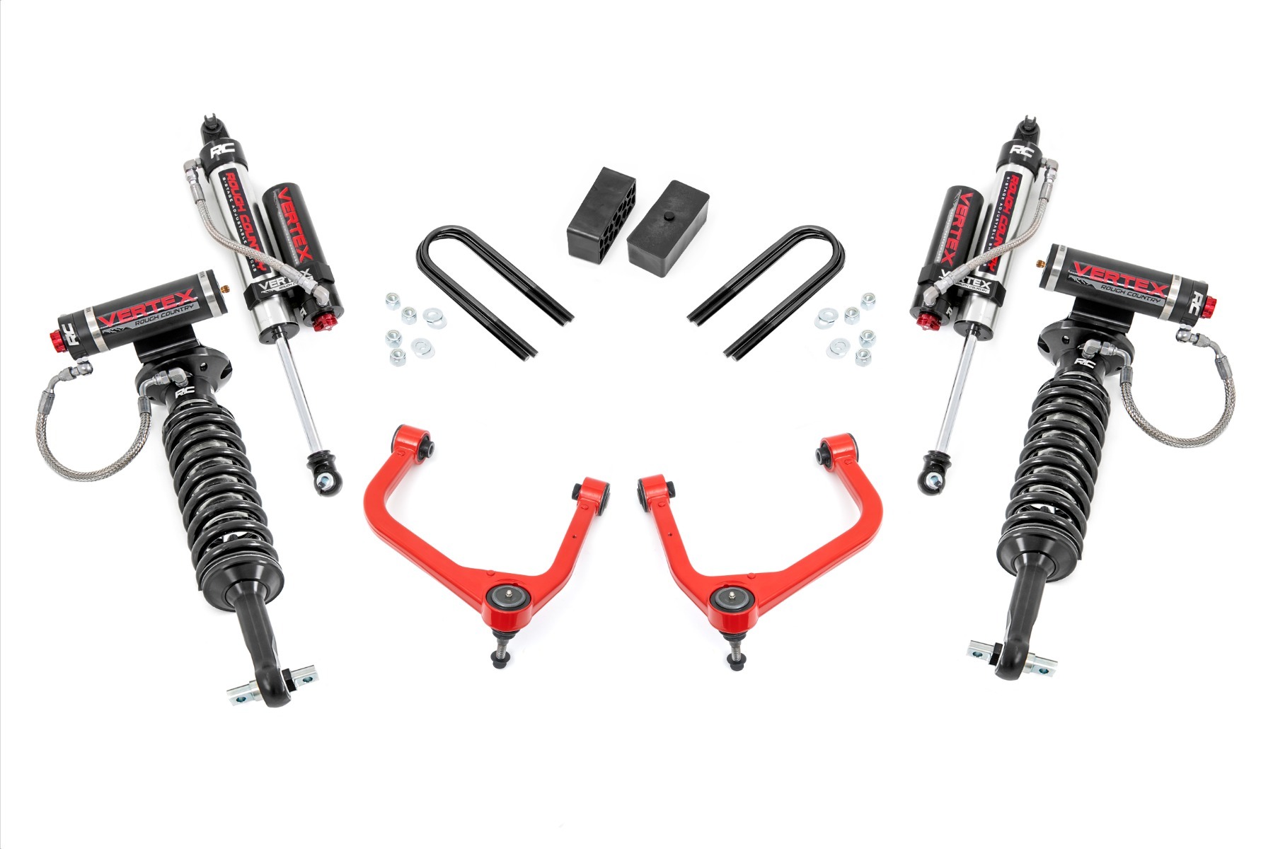 3,5-Zoll-Lift Kit | Vertex | GMC Sierra 1500 2WD/4WD (2025–2026) | Rote Ausführung — Bild 5