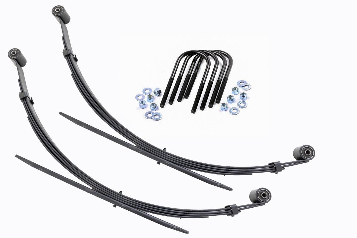 Hintere Blattfedern | 4 Zoll Höherlegung | Paar | Ford F-250/F-350 Super Duty 4WD (99-04)