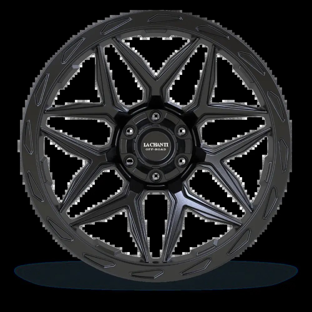 La Chanti OF25 | Glossy Black · 11.5J×22" · ET-25 | 5x139.7