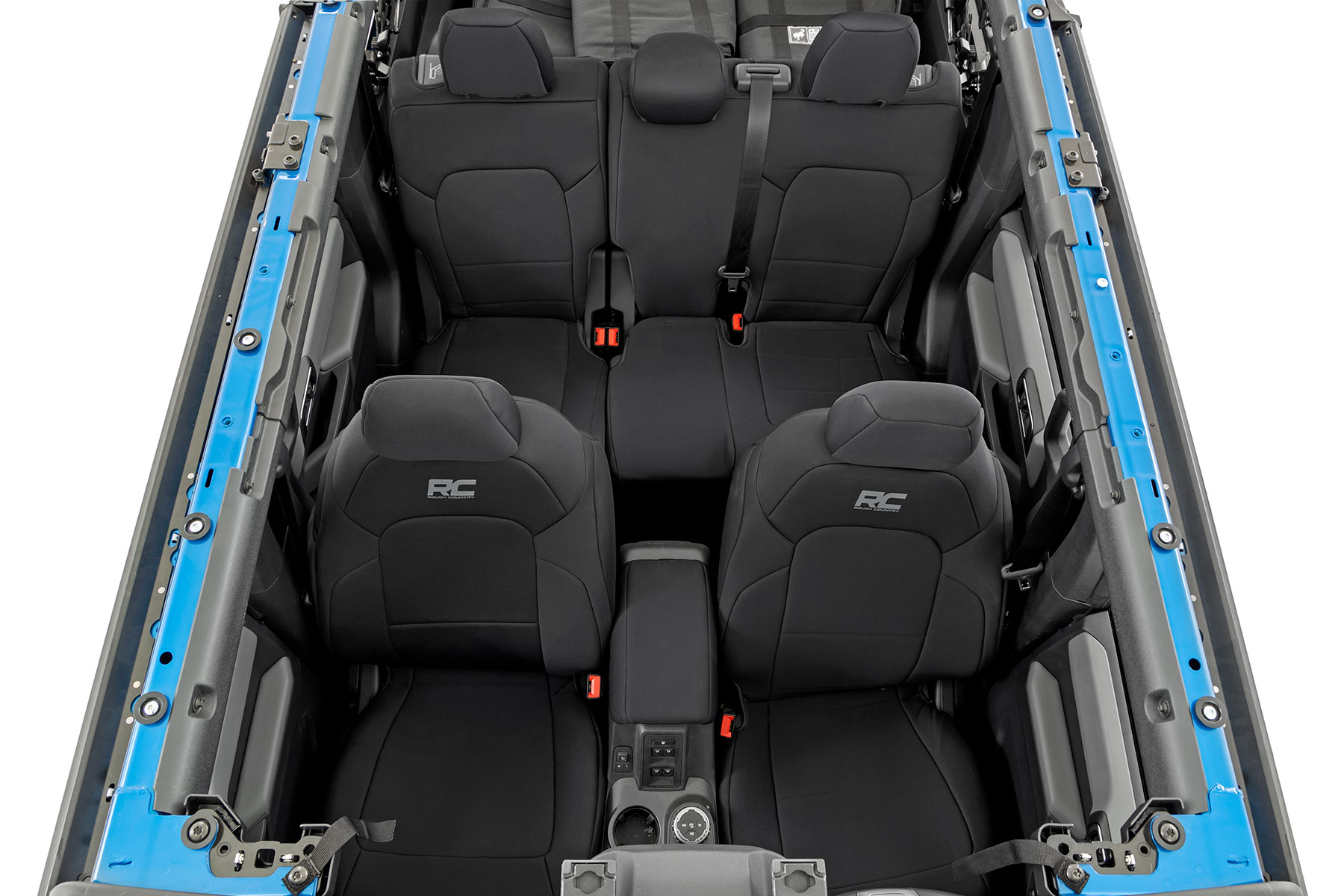 Seat Covers | Bucket Seats | FR & RR | Ford Bronco 4WD (2021-2026)