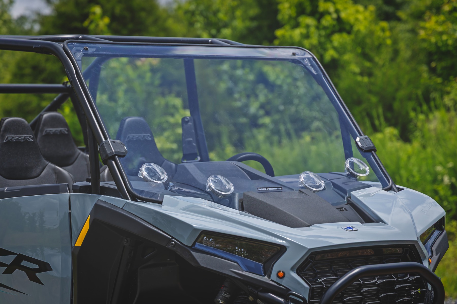 Belüftete Vollwindschutzscheibe | Kratzfest | Polaris RZR XP 4 1000 — Bild 5