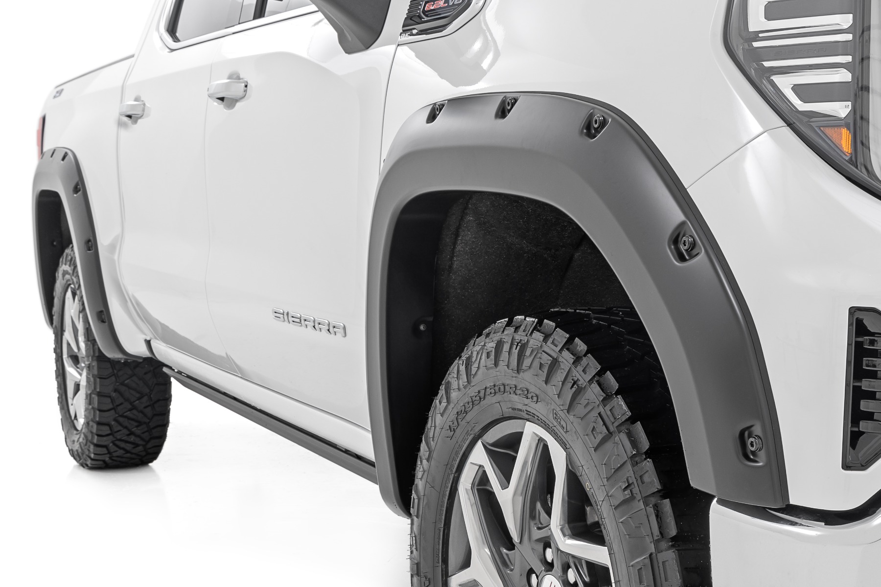 Pocket-Kotflügelverbreiterungen | G1K Stone Blue | GMC Sierra 1500 2WD/4WD (2019–2026) — Bild 2