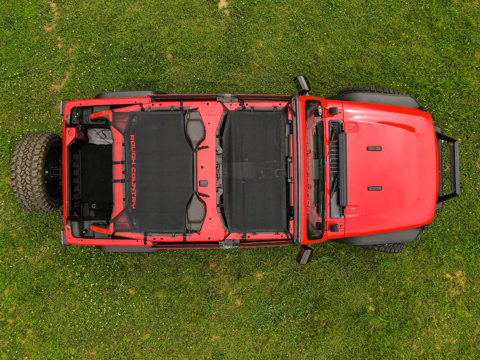 Mesh-Bikini-Oberteil Plus | Schwarz | Jeep Wrangler JL (21–23)/Wrangler Unlimited (18–23) — Bild 5