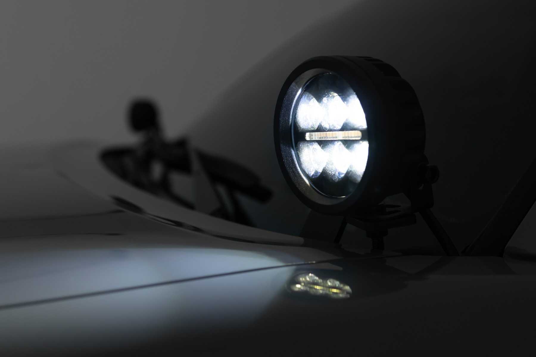 LED Light Kit | Ditch Mount | 2" Black Pair | White DRL | Toyota Tacoma (16-23) — Bild 6