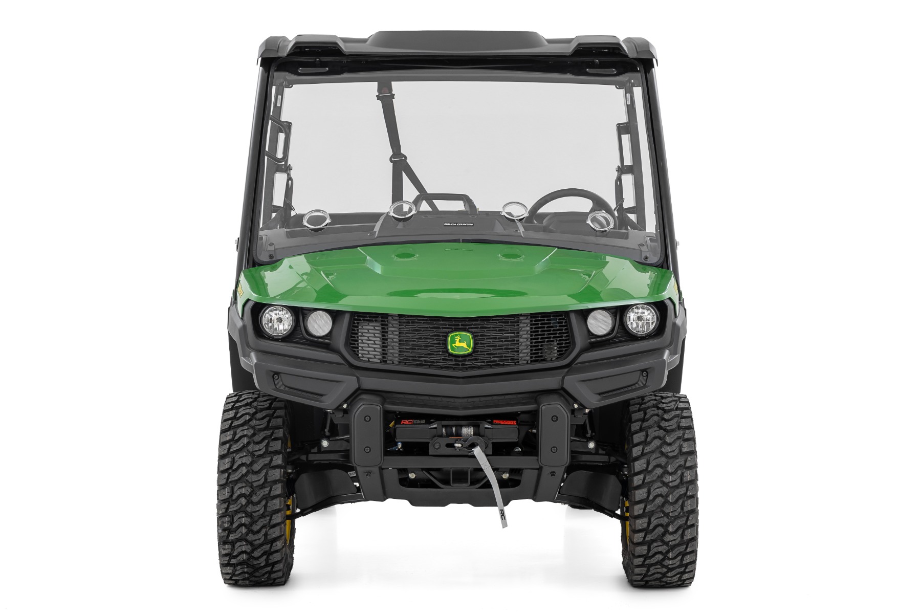Belüftete Vollwindschutzscheibe | Kratzfest | John Deere Gator XUV 835 — Bild 4