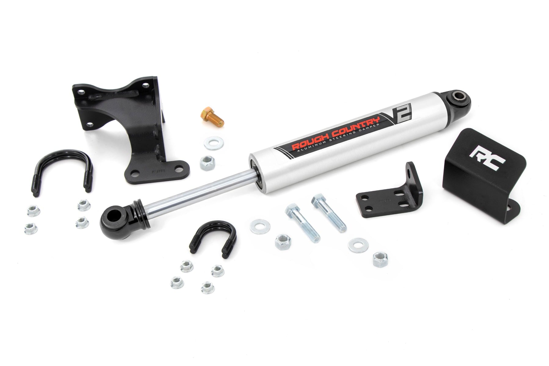 V2 Steering Stabilizer | Axle Bracket | 2-8 Inch Lift | Jeep Wrangler JK/Wrangler Unlimited (07-18) — Bild 2