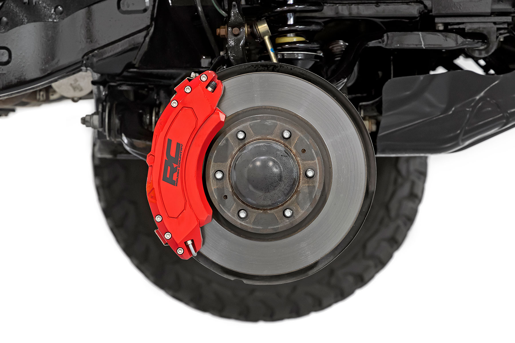Bremssattelabdeckungen | Hinten | Rot | Chevy/GMC Sierra 1500 (19–26)/Silverado 1500 (19–26)