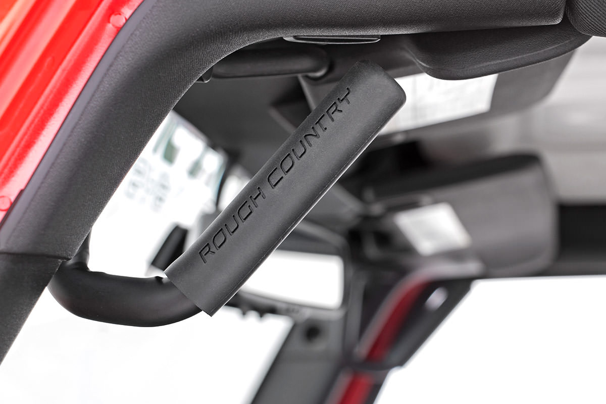 Haltegriffe | Stahl | Vorne | Schwarz | Jeep Wrangler JK/Wrangler Unlimited (07–18) — Bild 3