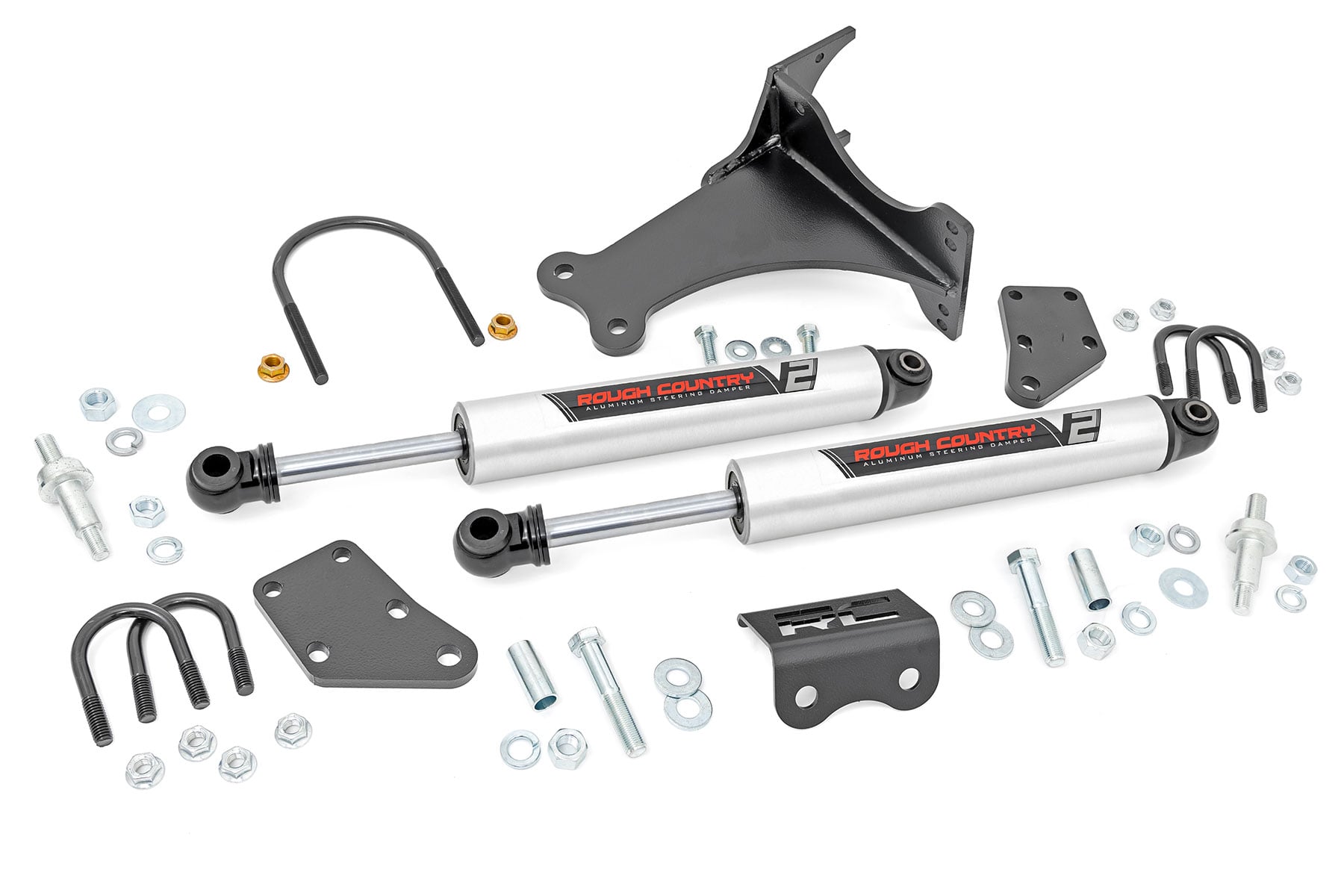 V2-Lenkungsstabilisator | Dual | 2–8 Zoll Höherlegung | Ford F-250/F-350 Super Duty (05–26) — Bild 2