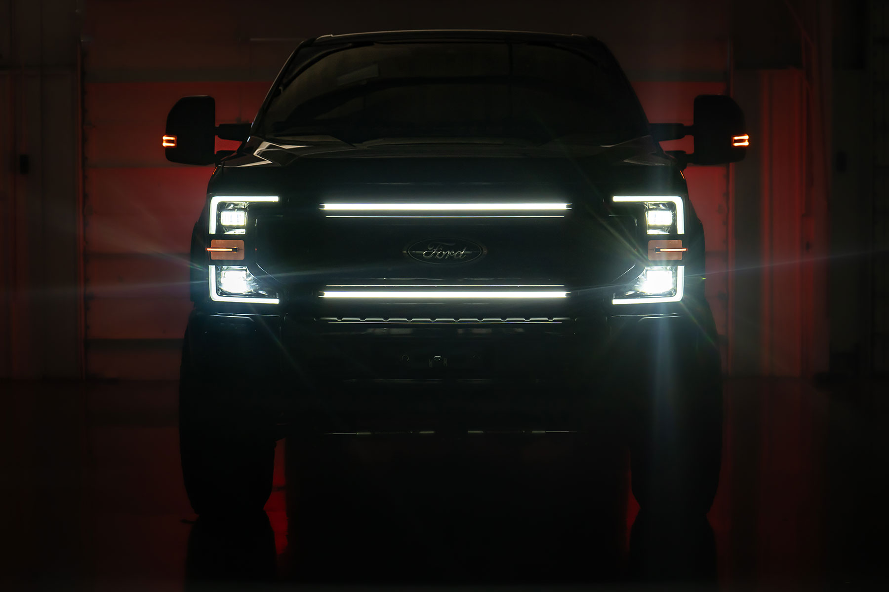 LED-Beleuchtungsset | Kühlergrillmontage | 30-Zoll-Tagfahrlicht | Ford F-250/F-350 Super Duty (2017–2022) — Bild 2
