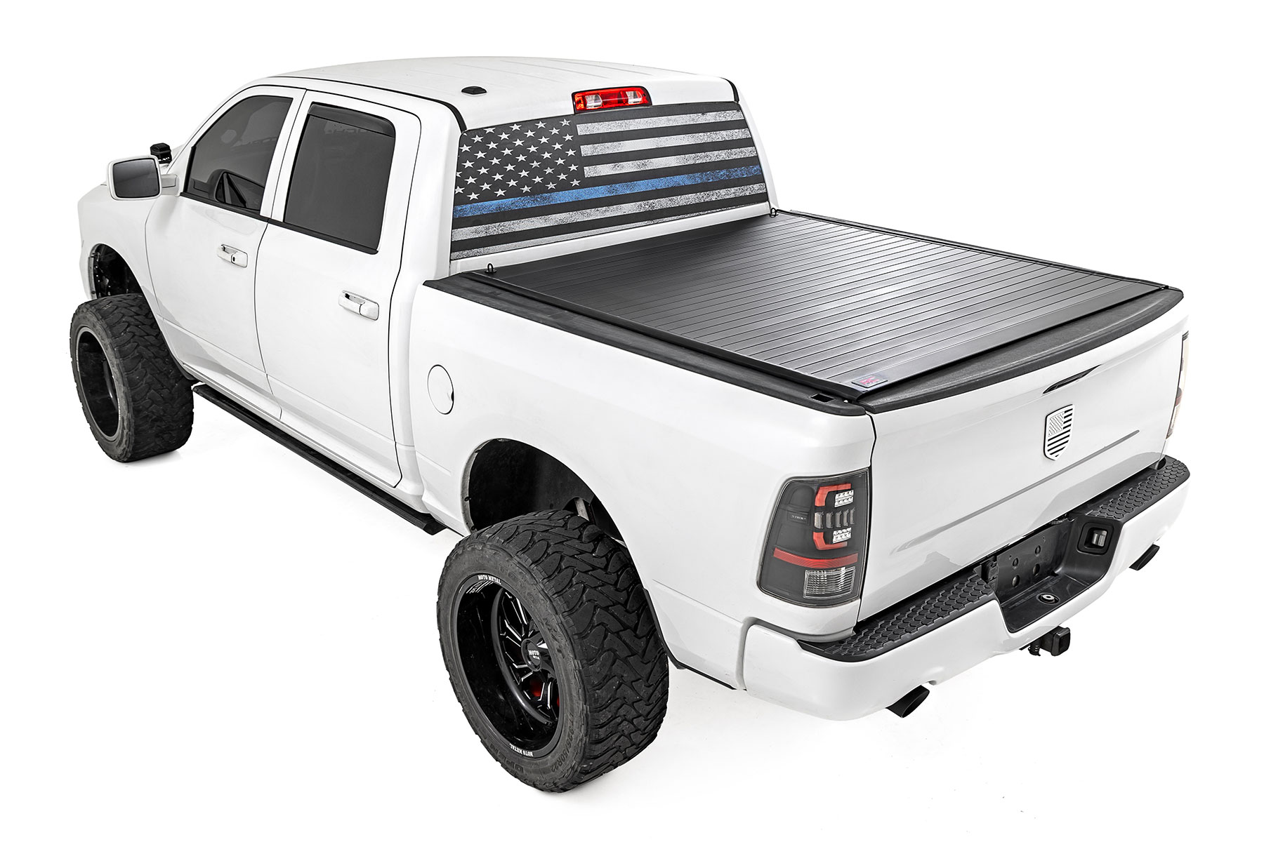 Feste, aufrollbare Ladeflächenabdeckung | 5'7 Zoll Ladefläche | RAM 1500 (09–18)/2500 (09–26) — Bild 3