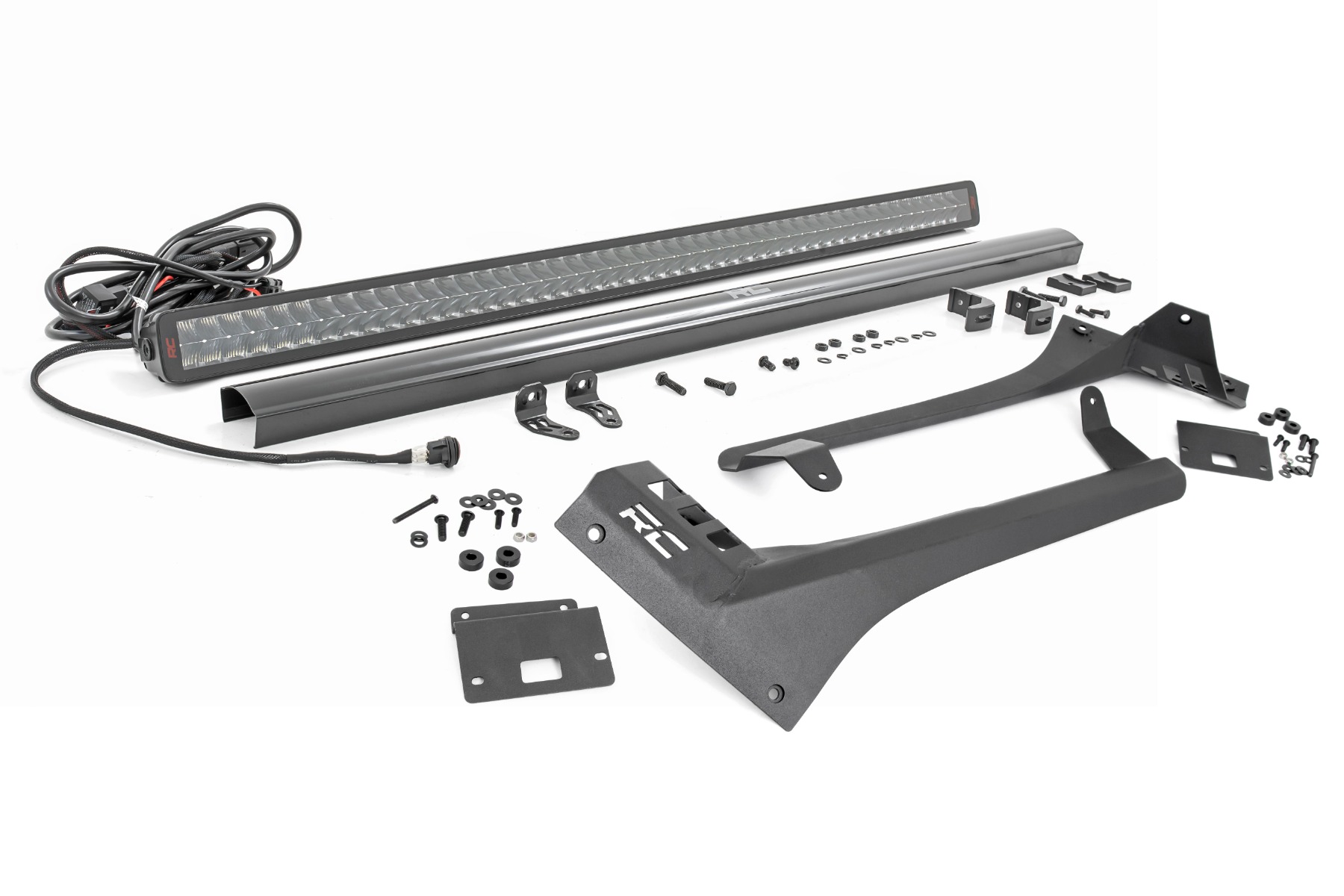 LED-Beleuchtungsset | Windschutzscheibe | 50 Zoll Spectrum Dual Row | Jeep Gladiator JT/Wrangler JL (18–26)