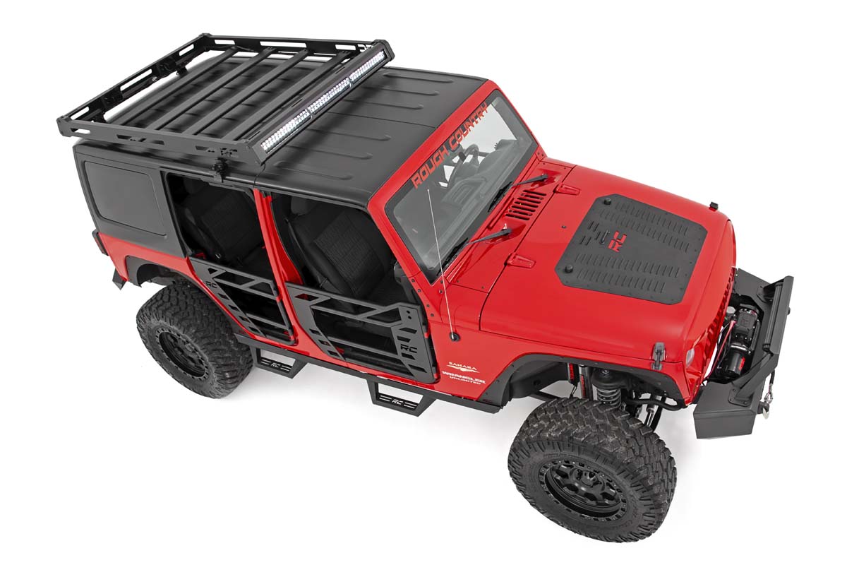 Dachträger | Black Series-Beleuchtung | Jeep Wrangler JK/Wrangler Unlimited (07–18) — Bild 4