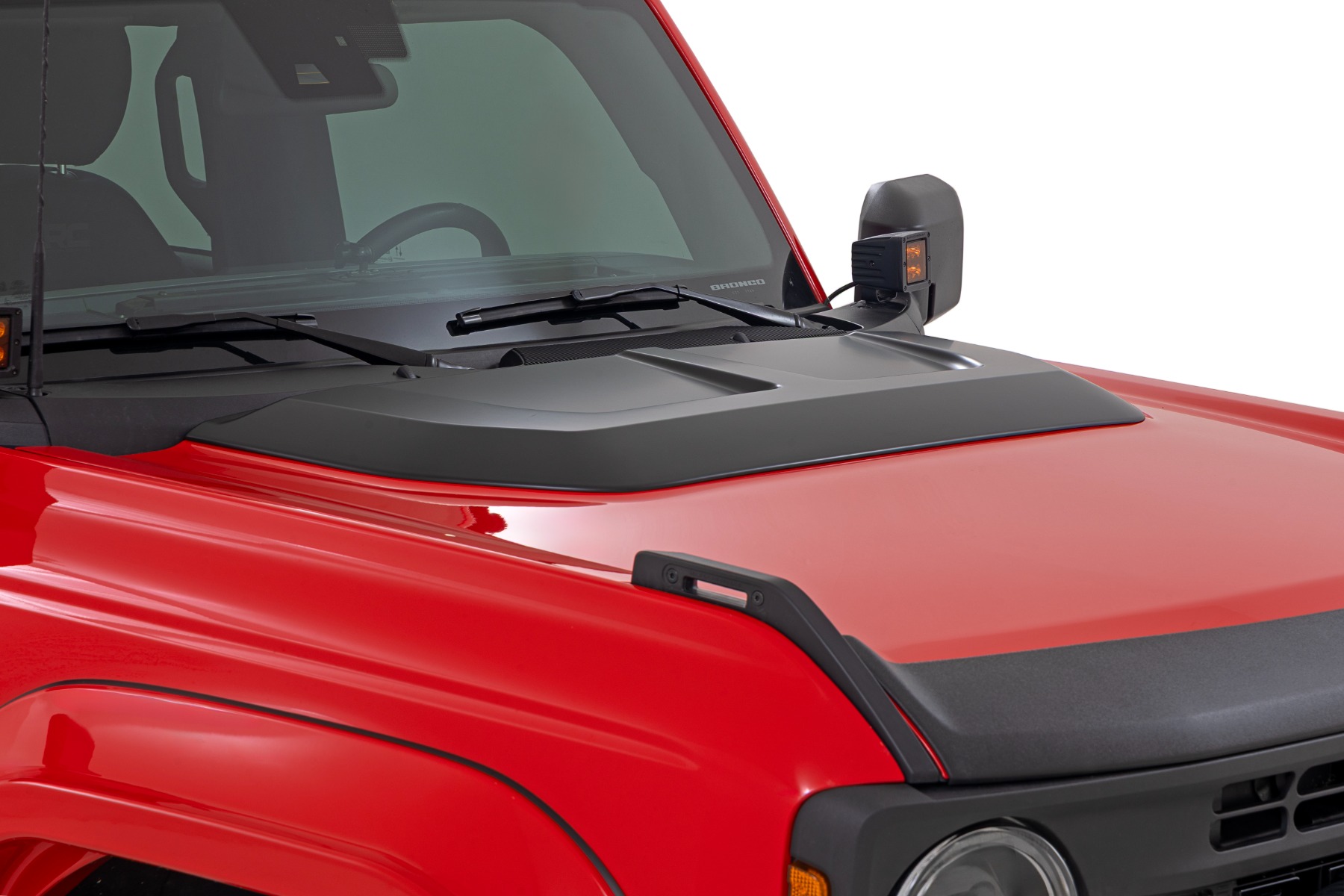 Motorhauben-Lufteinlass | Hochglanzschwarz | Ford Bronco 4WD (2021–2026)