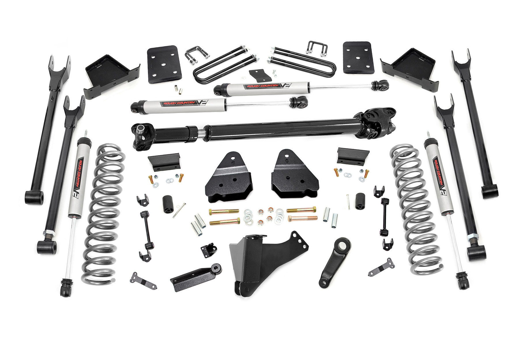 6-Zoll-Lift Kit | 4-Lenker-Aufhängung | Ohne Zusatzfeder | D/S | V2 | Ford F-250/F-350 Super Duty (2017–2022)