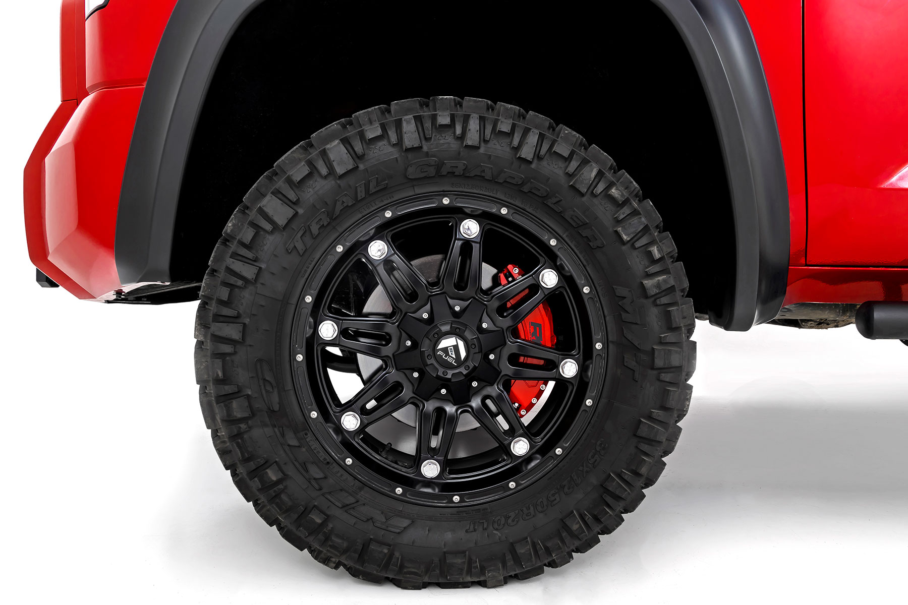 Bremssattelabdeckungen | Vorne und hinten | Rot | Toyota Tundra 2WD/4WD (2022–2026) — Bild 3
